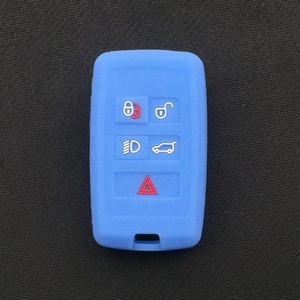 Housse de protection en silicone pour clé de voiture 2018, compatible avec Land Rover Range Rover SPORT Evoque Discovery Discovery 5, clé à 5 boutons - Product Image 4