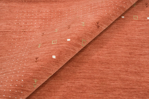 Burnt Orange Gabbeh <b>Rug</b> Minimal Tribal Wool Area <b>Rug</b> <b>Boho</b> Terracotta Home Decor Large Floor Carpet 3020 - Product Image 3