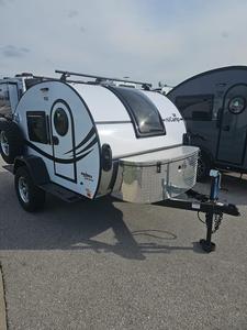 Remolque de Viaje Tipo Lágrima 2024, Mini Caravana de Aleación de Aluminio Plegable y Ligera, Capacidad Máxima de Carga Útil de 1500 kg - Product Image 2