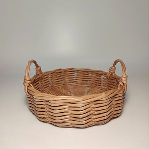 Handwoven <b>Rattan</b> <b>Basket</b> Perfect For Market Shopping Picnic Outings Or Everyday Household Storage With A Natural Organic Appeal - Product Image 5