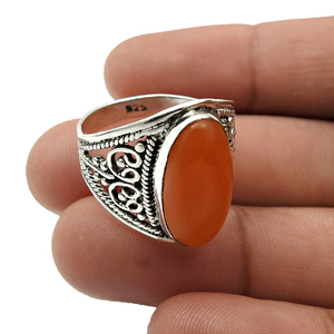 Anillo de piedras preciosas de Plata de Ley 925 al por mayor, joyería artesanal con apariencia de lapislázuli azul natural con certificado de compromiso (IGI) para mujeres y niñas - Product Image 6
