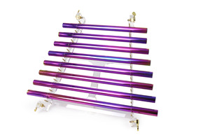Arpa de cristal de cuarzo cósmico personalizada al mejor precio, arpa de cuarzo curativa con sonido de 8 tubos - Product Image 5