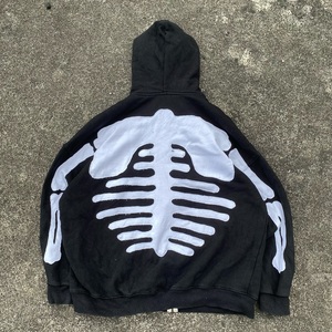 Sudaderas con capucha de gran tamaño para hombre de algodón 100% más vendidas Diseño de cremallera completa Bordado Sudaderas de invierno MOQ bajo Origen de Pakistán - Product Image 6