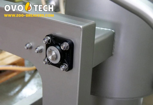 Filtro de Huevos Líquidos OVO-TECH con Malla de Alambre, Acero Inoxidable 304 de Grado Alimenticio, Caja de Engranajes, Uso Comercial en Hostelería, Pistón Totalmente Automático, 100W - Product Image 6