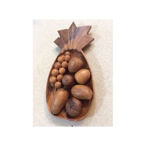 Hecho a mano clásico Acacia y mango madera piña forma mejor calidad y mejor venta producto precio barato - Product Image 5