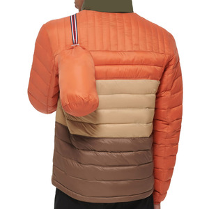 Blouson matelassé personnalisable avec votre logo pour homme, service OEM, blousons matelassés légers à vendre - Product Image 4
