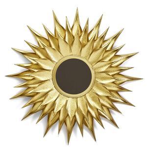 Good Selling Iron <b>Mirror</b> Art <b>Irregular</b> Circular Living Room Metal Frame Wall <b>Mirror</b> Decor Christmas Vintage Luxury Space Casual - Product Image 4