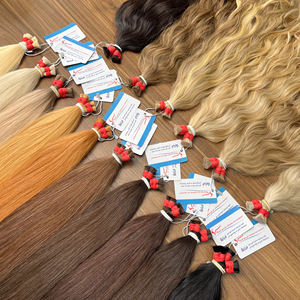 ¡Calidad superior 100% pelo vietnamita crudo a granel Super doble extremo dibujado precio más bajo sin envío mixto ahora! - Product Image 1