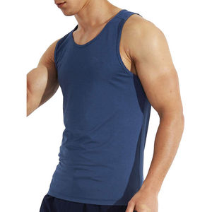 Gym <b>singlet</b> <b>for</b> <b>men</b> designed <b>for</b> everyday training using breathable lightweight fabric that supports comfort flexibility - Product Image 2