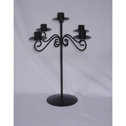 Candelabro de diseño de cristal para decoración del hogar, soporte de vela brillante para interior y exterior, votivo - Product Image 4