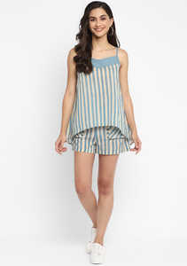 Short Sexy sans manches imprimé, Mini robe décontractée deux pièces pour femmes, nouvelle collection - Product Image 2