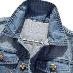 Femmes chaud automne hiver moto gilet Top vente élégant Denim gilets mode durable - Product Image 3