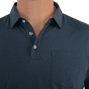 Polos de calidad premium a precio razonable con logotipo personalizado Fácil de usar y lavar Polo de hombre de mejor diseño personalizado - Product Image 3