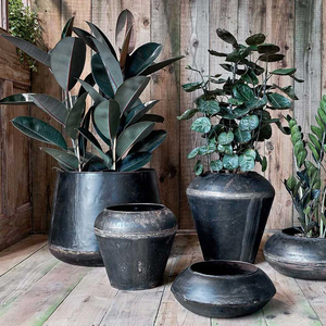 Latest Design Manually Manufacture <b>Metal</b> Galvanized Iron Planter Galvanized Planter for Home and Garden Use - Product Image 6