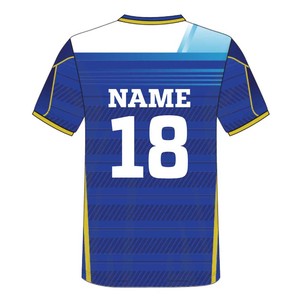 Sublimation Full Printed Custom <b>Office</b> Logo Design Knitted Unisex Short Sleeve O-neck Mens High Visibility Working - Product Image 3