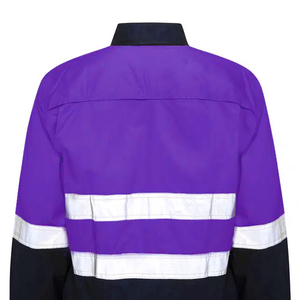 Diseñado Transpirable para la comodidad y seguridad durante el trabajo Uniforme de trabajo de protección de opción de manga larga corta - Product Image 6