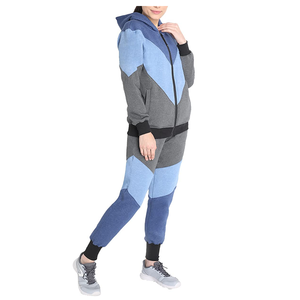 Women's Casual Solid Color Custom Fashion Printing Windproof Eco-Friendly Cotton/<b>Polyester</b> <b>Hoodies</b> Tracksuit Wholesale Bottoms - Product Image 4