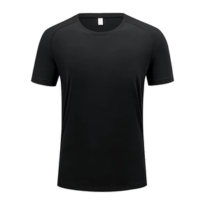 T-shirt in tessuto traspirante ad asciugatura rapida di alta qualità, anti-piega, anti-restringimento, ricamata, stampata, lavata, casual, per acquisti all'ingrosso - Product Image 3