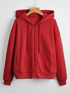 Sudadera con Capucha de Invierno, Térmica, de Alta Calidad, 100% Algodón, 240gsm, Talla Grande, con Logotipo Personalizado, Unisex, Resistente al Viento, Ecológica, Estilo Urbano - Product Image 2
