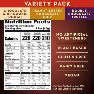 Paquete Variado de Barras de Chocolate Larabar, Barras de Frutas y Nueces, Sin Gluten y Veganas, 28.8 oz, 18 Unidades - Product Image 3