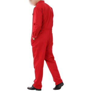 Combinaison de travail rouge pour homme, très vendue, uniforme de sécurité, vêtements de travail - Product Image 5