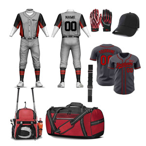 Tenues de baseball haute performance pour hommes, vêtements de sport à séchage rapide, uniformes personnalisés, kits de baseball en gros - Product Image 1