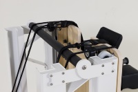 Reformer de Pilates pliable en aluminium pour usage domestique, durable, réglable, gain de place, garantie 5 ans
