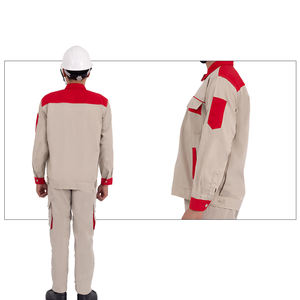 Conjuntos de uniformes de trabajo personalizados: ropa transpirable para construcción y soldadura, hombres y mujeres, OEM/ODM - Product Image 5