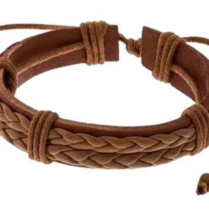 Extra Premium Unisex Hecho a mano Pulsera de cuero genuino Diseño de desgaste cómodo Tasación de diseño premium - Product Image 1