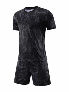 Setelan baju sepak bola OEM, seragam sepak bola kustom dengan desain cetak Transfer panas - Product Image 6