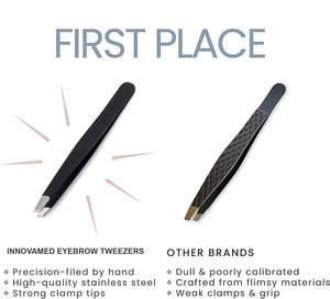 แหนบปลายเฉียงสแตนเลสสำหรับผู้หญิง - กำจัดขนคุดและสิวเสี้ยน แหนบกำจัดขน  รับทำโลโก้ มีหลายสีให้เลือก - Product Image 5