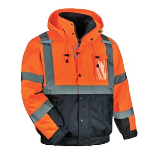 Chaqueta de Seguridad para Trabajo, Chaqueta de Invierno de Alta Visibilidad con Reflectivo para Construcción, Gran Venta - Product Image 4