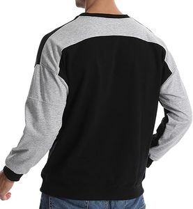 Style classique meilleur vendeur couleurs personnalisées lavage à l'acide hommes Vintage uni hommes sweats - Product Image 2