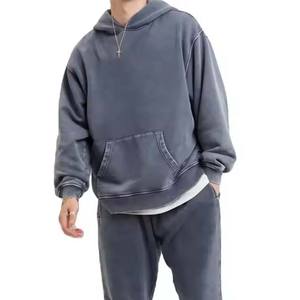 Sudaderas con capucha de manga larga para hombre y unisex con logotipo personalizado, sudaderas deportivas de gimnasio de algodón 100% para entrenamiento, Technics bordados - Product Image 4