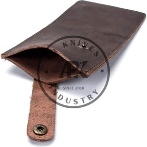 Funda de Cuero Genuino para Cuchillo, Táctica, Duradera y Ecológica, para Cuchillo de Cocina y Cuchillo de Chef, Tamaño Personalizado, Venta al por Mayor OEM - Product Image 2