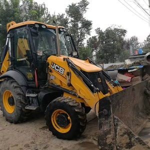 Chargeuse JCB 3CX robuste avec pelle rétrocaveuse, composants principaux : boîte de vitesses, pompe, moteur, roulement, équipée, chargeuses d'occasion - Product Image 1