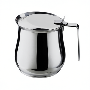 Théière en acier inoxydable Ilsa ALPI chromée polie (500 ml) 4 tasses, théière et bouilloire chromées polies - Product Image 2