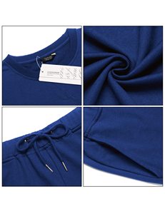 Ensemble de survêtement sportif 2 pièces personnalisé de haute qualité à bas prix, respirant, écologique, séchage rapide, léger, pour homme, hiver - Product Image 3