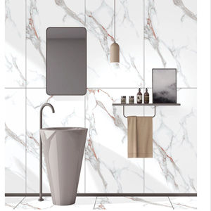 เครื่องเคลือบดินเผาซาตินหรูหราขนาด9มม. สำหรับห้องน้ำ800X1600 gvt ปูพื้นขนาดใหญ่สำหรับบ้านวิลล่า - Product Image 1