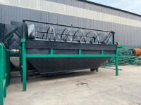 Nouvelle usine de criblage de compost d'écran de tambour rotatif électrique à alimentation interne
