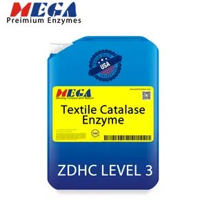 Высокоактивная ферментная каталаза, CAS 9001-05-02, удаление пероксида, текстильный фермент, жидкая ткань, отбеливатель, деокислитель