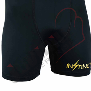 กางเกงขาสั้น MMA 2025ใหม่กางเกงออกกำลังกายเล่นฟิตเนสเอวยางยืดแฟชั่นเรียบง่าย - Product Image 3