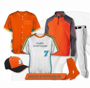 Meilleures ventes Maillot de baseball authentique gris à fines rayures bleu marine personnalisé vêtements d'équipe - Product Image 3