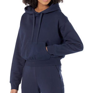 Sudaderas con Capucha para Mujer, Estilo Casual Urbano, Hombros Caídos, Transpirables, Ecológicas, Tejidas, 100% Algodón, Venta al Por Mayor - Product Image 5