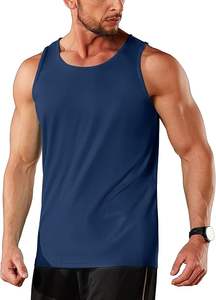 Quickdry Men's Breathable Tank Tops Fitness <b>Sleeveless</b> <b>Shirt</b> for Casual or Workout Wear - Product Image 2