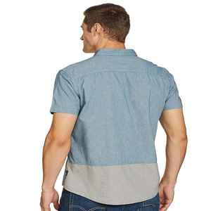 Chemise décontractée pour homme en coton biologique respirant anti-froissement à manches longues, col rabattu, activités de plein air, chasse, formelle - Product Image 4