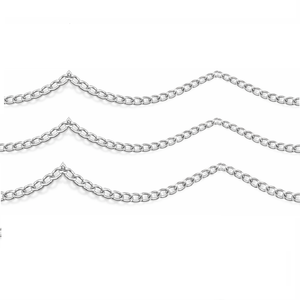 925 Sterling Silver <b>Cable</b> Chain 1.8mm Beads 14k Gold Filled 18k Gold Plated Jewellery-Sold Per Inch - Product Image 2