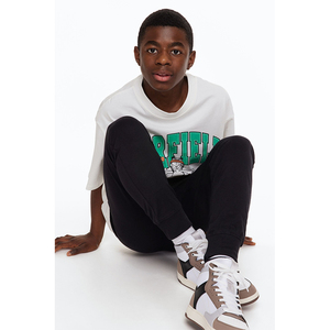 Pantalon de survêtement conique noir de qualité supérieure pantalon de sport personnalisé pour hommes vêtements de fitness pantalons et pantalons pour garçons - Product Image 5