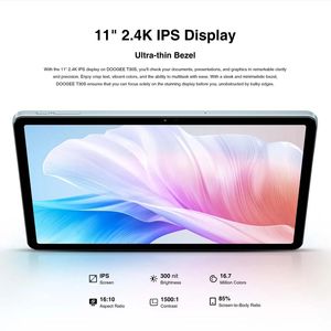 Estreno mundial DOOGEE T30S Tablet 11 "2,4 K TUV Certificado 16GB(6 + 10) 256GB T606 Octa Core 13MP Cámara principal Altavoces cuádruples 8580mAh - Product Image 5