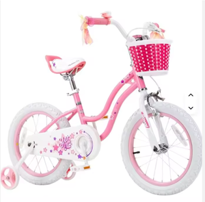 Vélo pour filles EZ Bike Stargirl, apprentissage du vélo sans pédales, facile à utiliser, 12-20 pouces pour les tout-petits - Product Image 1